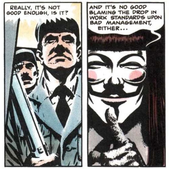 El origen de la máscara de "V de Vendetta"