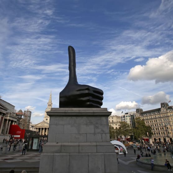 El secreto del cuarto pilar de Trafalgar Square